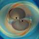 Imagen para el artículo titulado La onda gravitacional más grande jamás observada desafía lo que sabemos sobre agujeros negros